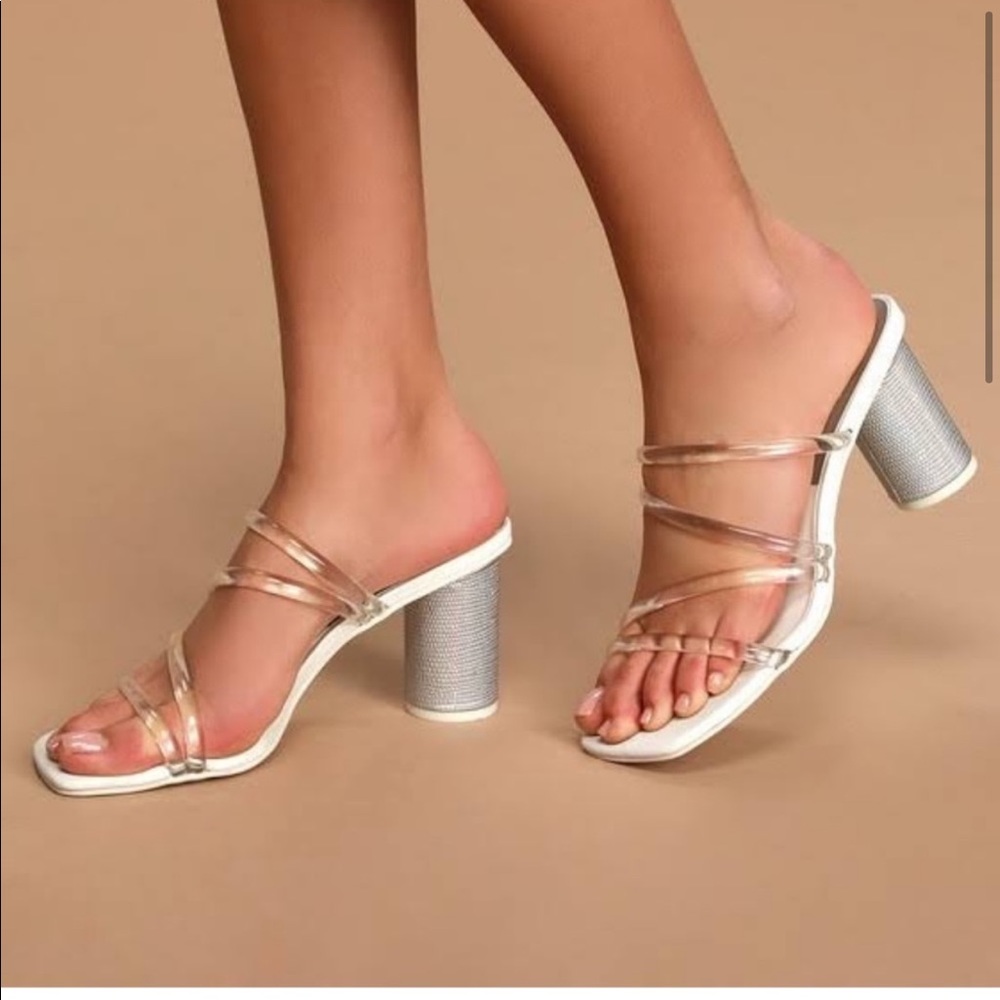 DOLCE VITA CRYSTAL HEELS